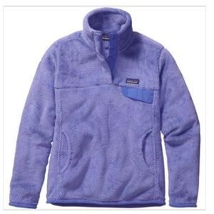 Patagonia Re-Tool Snap-T Pullover in Violet/Purplee